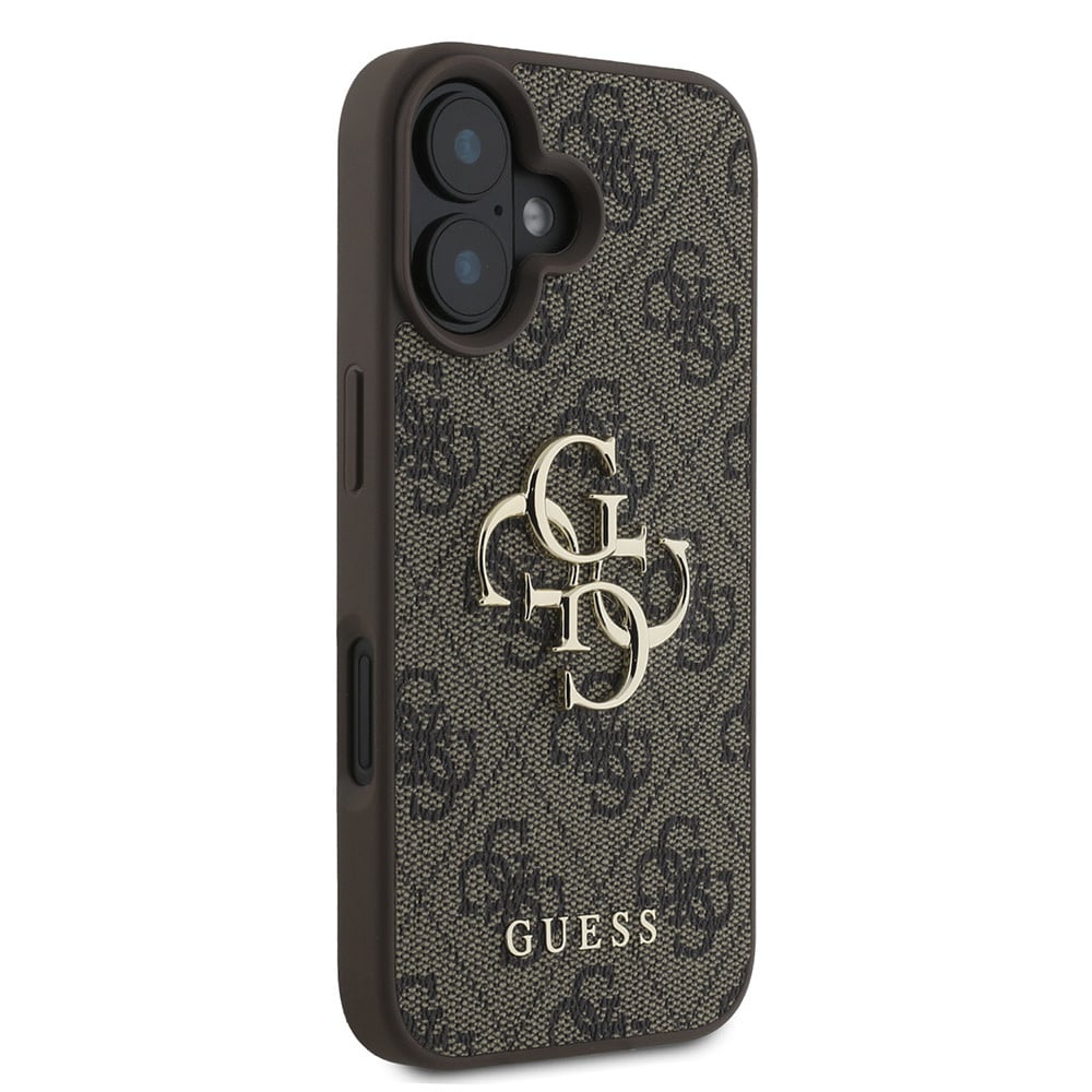 Ovitek za Apple iPhone 16 Plus, Guess, 4G Big Logo, rjava