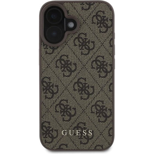 Ovitek za Apple iPhone 16 Plus, Guess, 4G Classic, rjava
