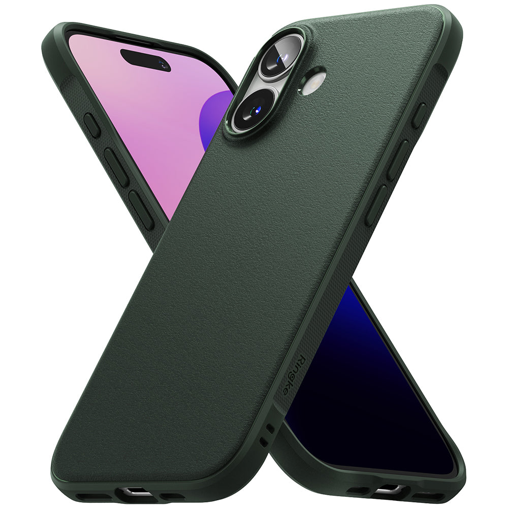 Ovitek za Apple iPhone 16 Plus, Ringke, Onyx, Temno zelen