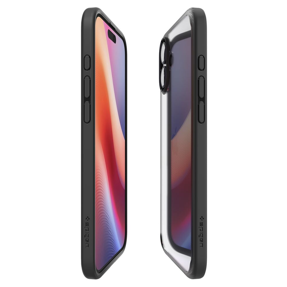 Ovitek za Apple iPhone 16 Plus, Spigen, Ultra Hybrid, Mat Črna