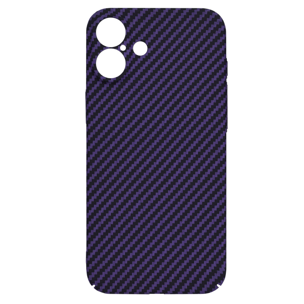 Ovitek za Apple iPhone 16 Plus, Techsuit, Carbonite FiberShell, Vijoličen