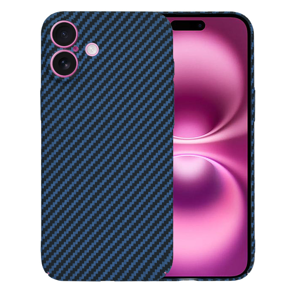 Ovitek za Apple iPhone 16 Plus, Techsuit, Carbonite FiberShell, Turkizna