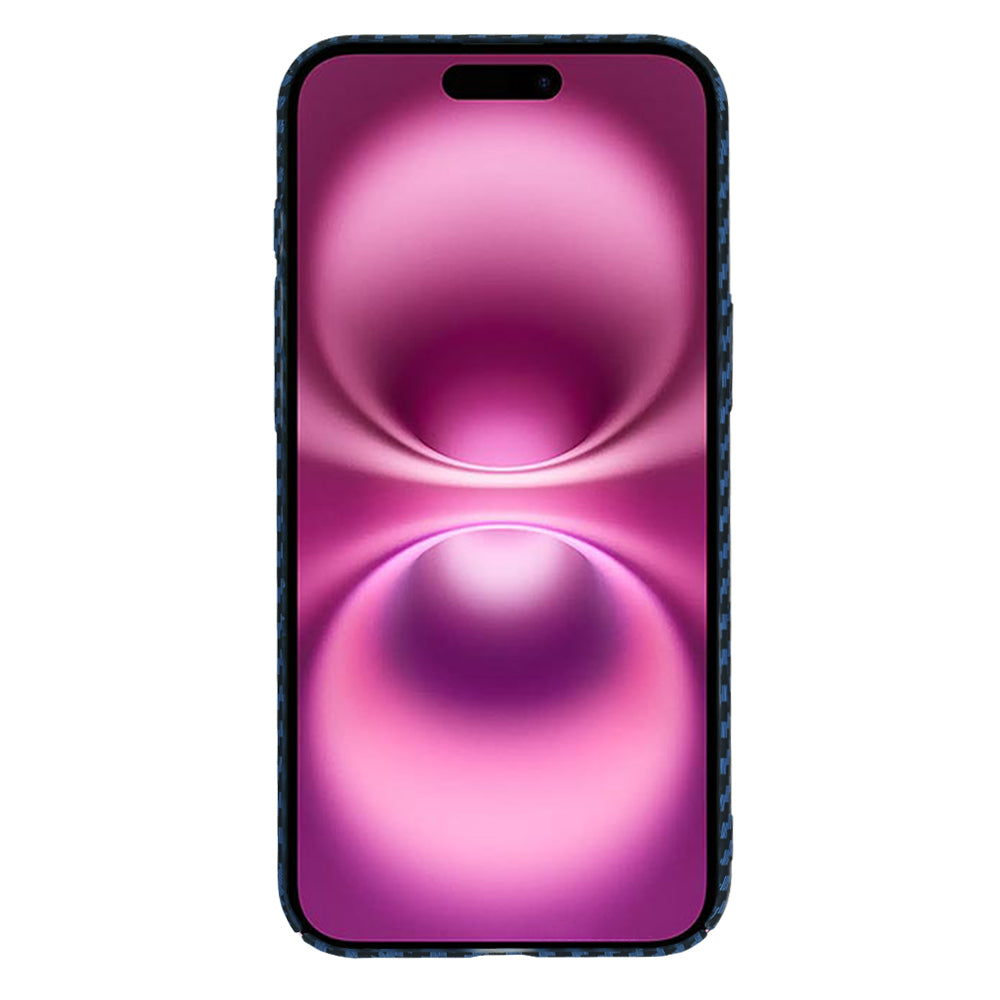 Ovitek za Apple iPhone 16 Plus, Techsuit, Carbonite FiberShell, Turkizna