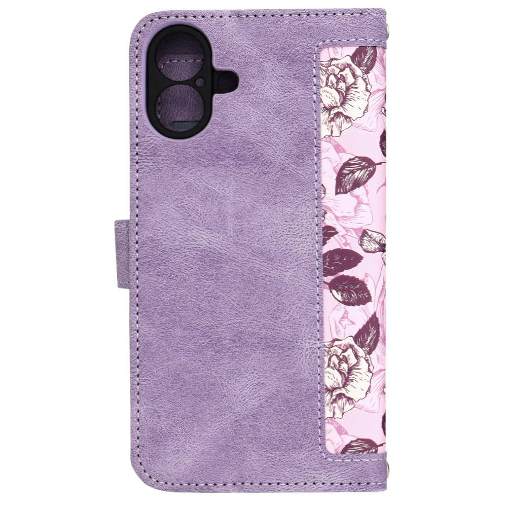 Ovitek za Apple iPhone 16 Plus, Techsuit, FlipCraft, Vijoličen