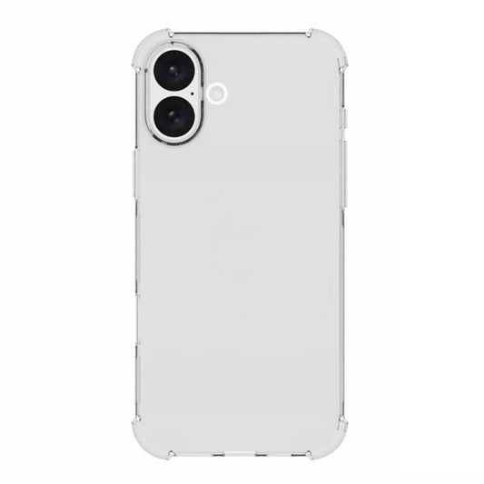 Ovitek za Apple iPhone 16 Plus, Techsuit, Prosojen proti udarcem (velika odprtina za lečo), Prozoren