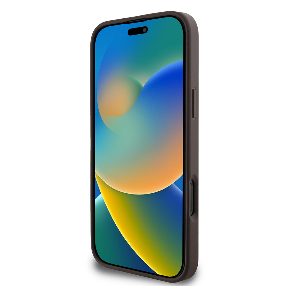 Ovitek za Apple iPhone 16 Pro, Guess, 4G Classic, rjava