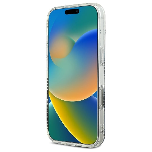 Ovitek za Apple iPhone 16 Pro, Karl Lagerfeld, IML Luxury Electroplated Choupette's Head, Prozoren
