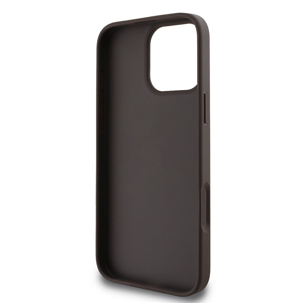 Ovitek za Apple iPhone 16 Pro Max, Guess, 4G Classic, črn