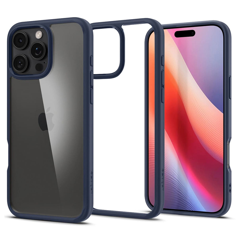 Ovitek za Apple iPhone 16 Pro Max, Spigen, Ultra Hybrid, Mornarsko modra