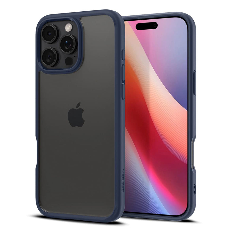 Ovitek za Apple iPhone 16 Pro Max, Spigen, Ultra Hybrid, Mornarsko modra