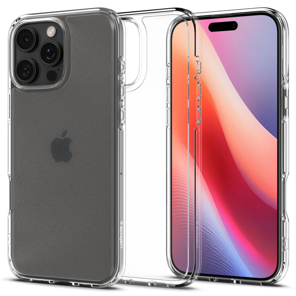 Ovitek za Apple iPhone 16 Pro Max, Spigen, Ultra Hybrid, Satinirano prozoren ACS07993