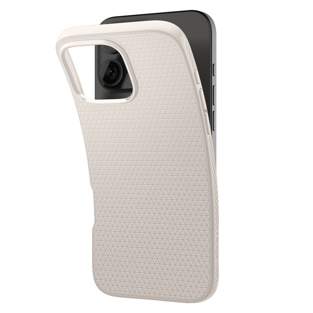 Ovitek za Apple iPhone 16 Pro, Spigen, Liquid Air, Bež ACS08120