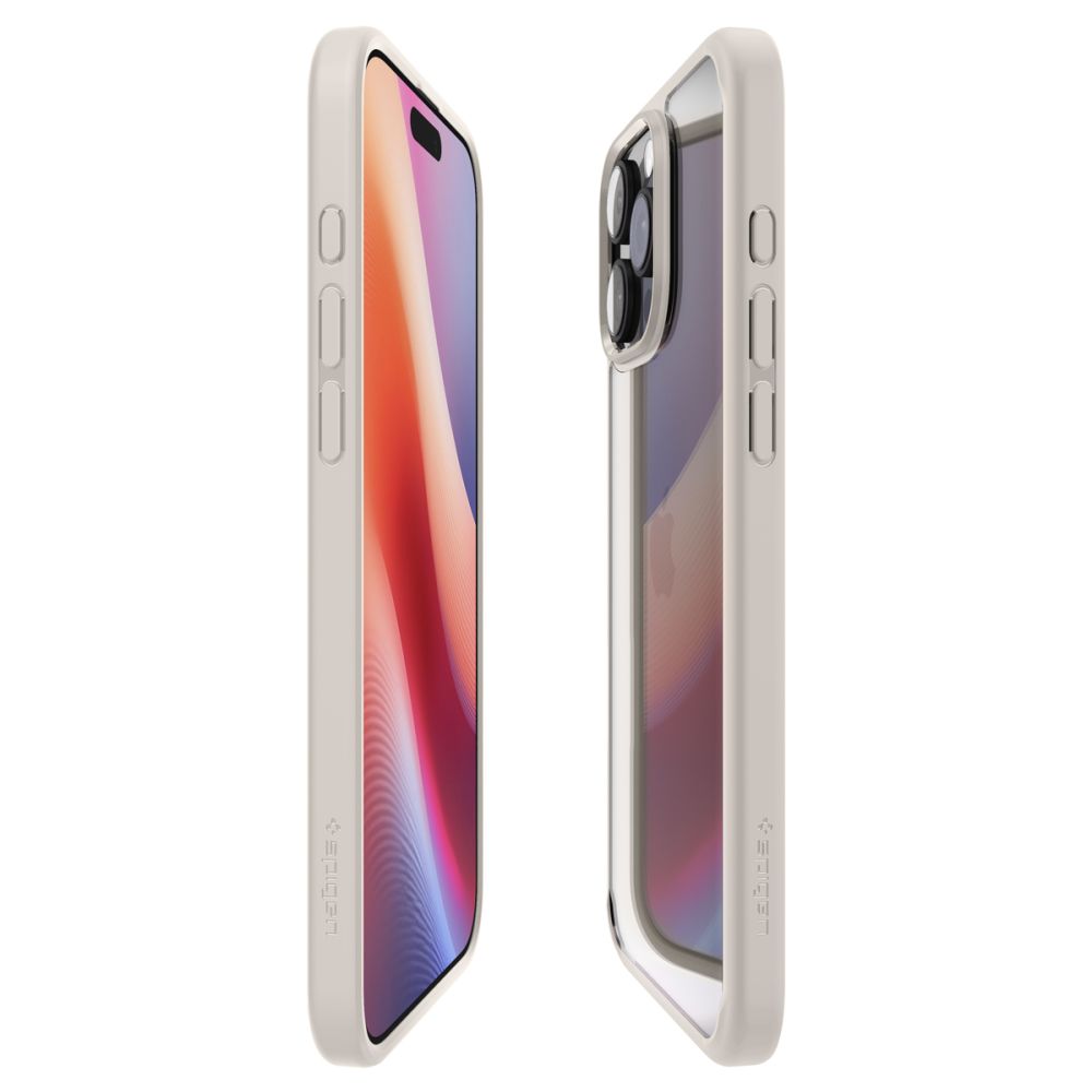 Ovitek za Apple iPhone 16 Pro, Spigen, Ultra Hybrid, Bež ACS08127