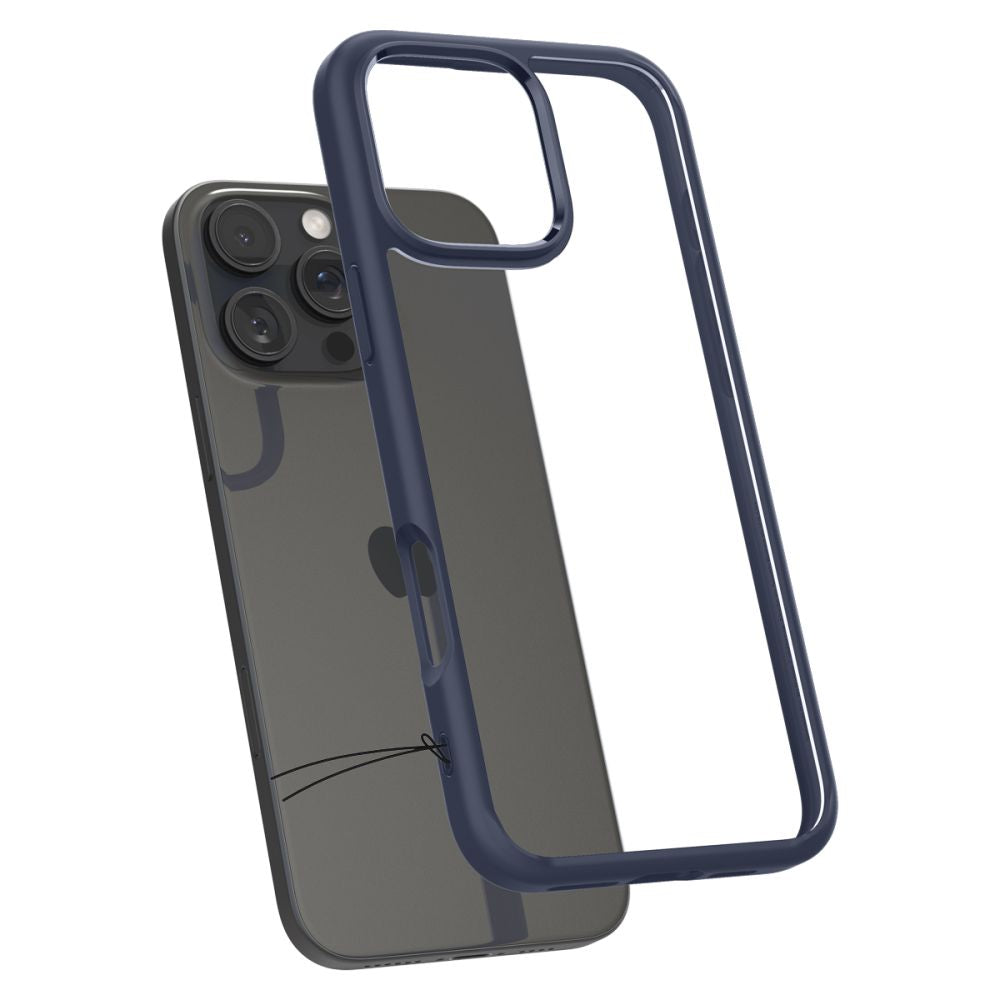 Ovitek za Apple iPhone 16 Pro, Spigen, Ultra Hybrid, Mornarsko modra ACS08126