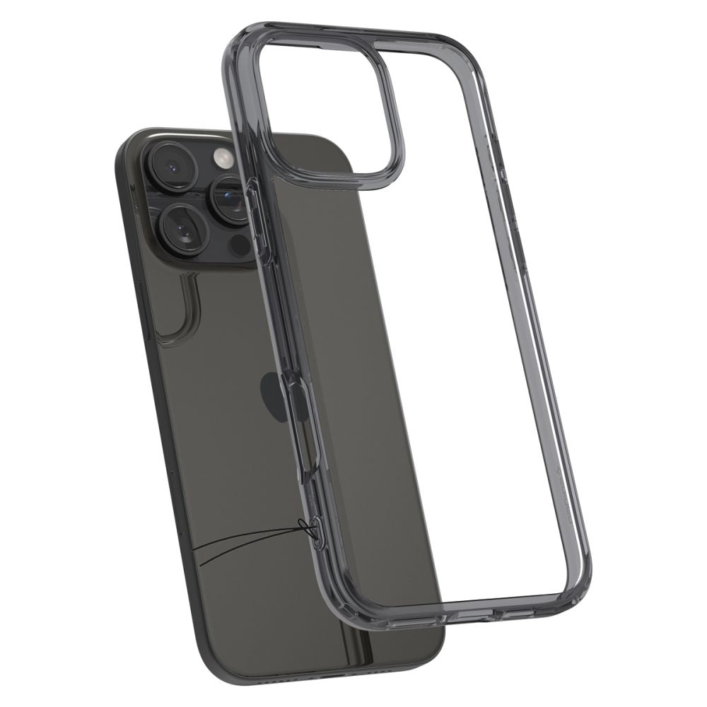 Ovitek za Apple iPhone 16 Pro, Spigen, Ultra Hybrid, Dimljen ACS08123