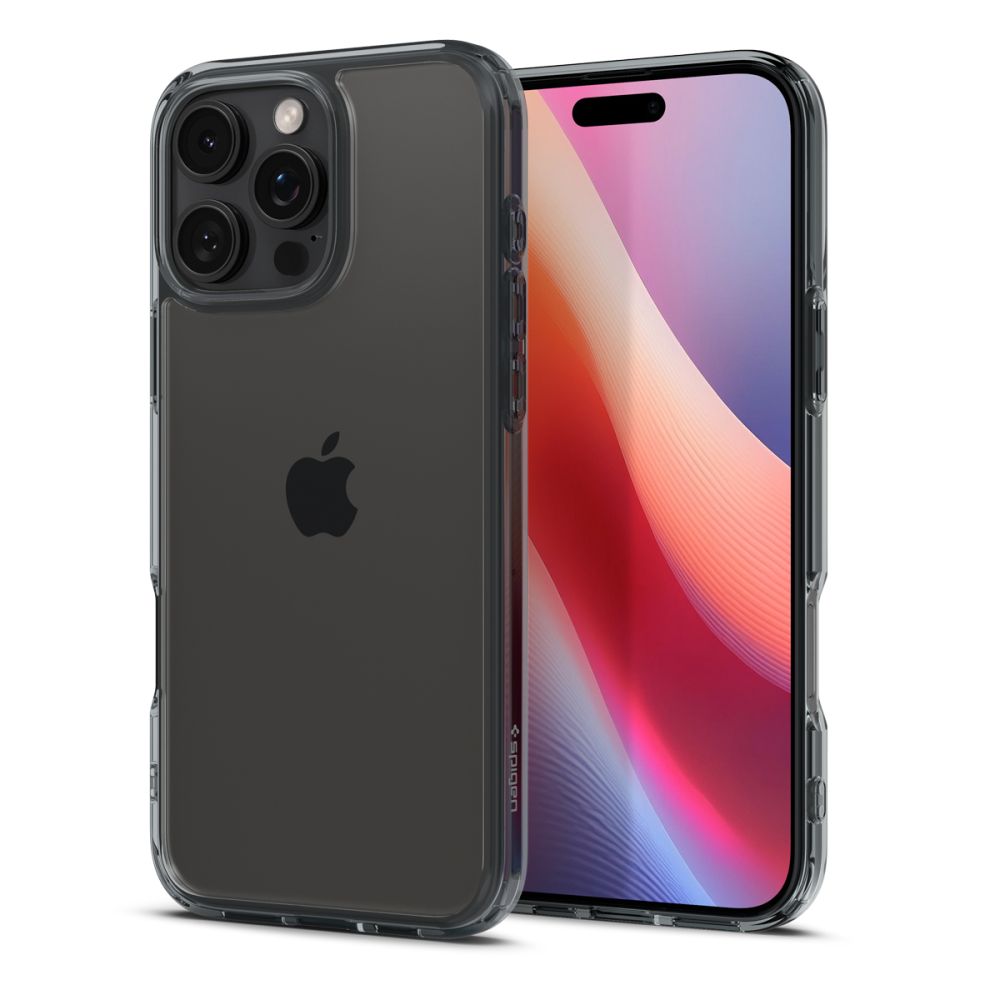 Ovitek za Apple iPhone 16 Pro, Spigen, Ultra Hybrid, Dimljen ACS08123