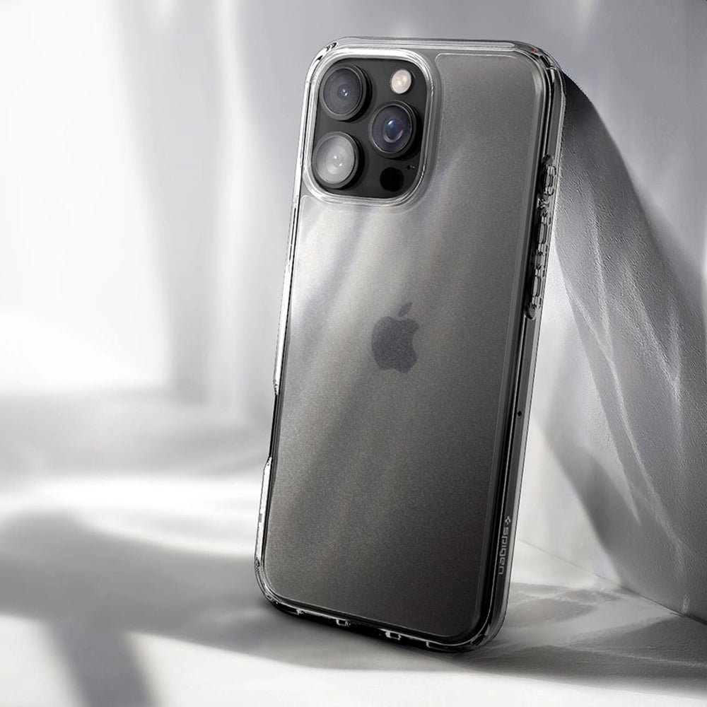 Ovitek za Apple iPhone 16 Pro, Spigen, Ultra Hybrid, Satinirano prozoren ACS08122