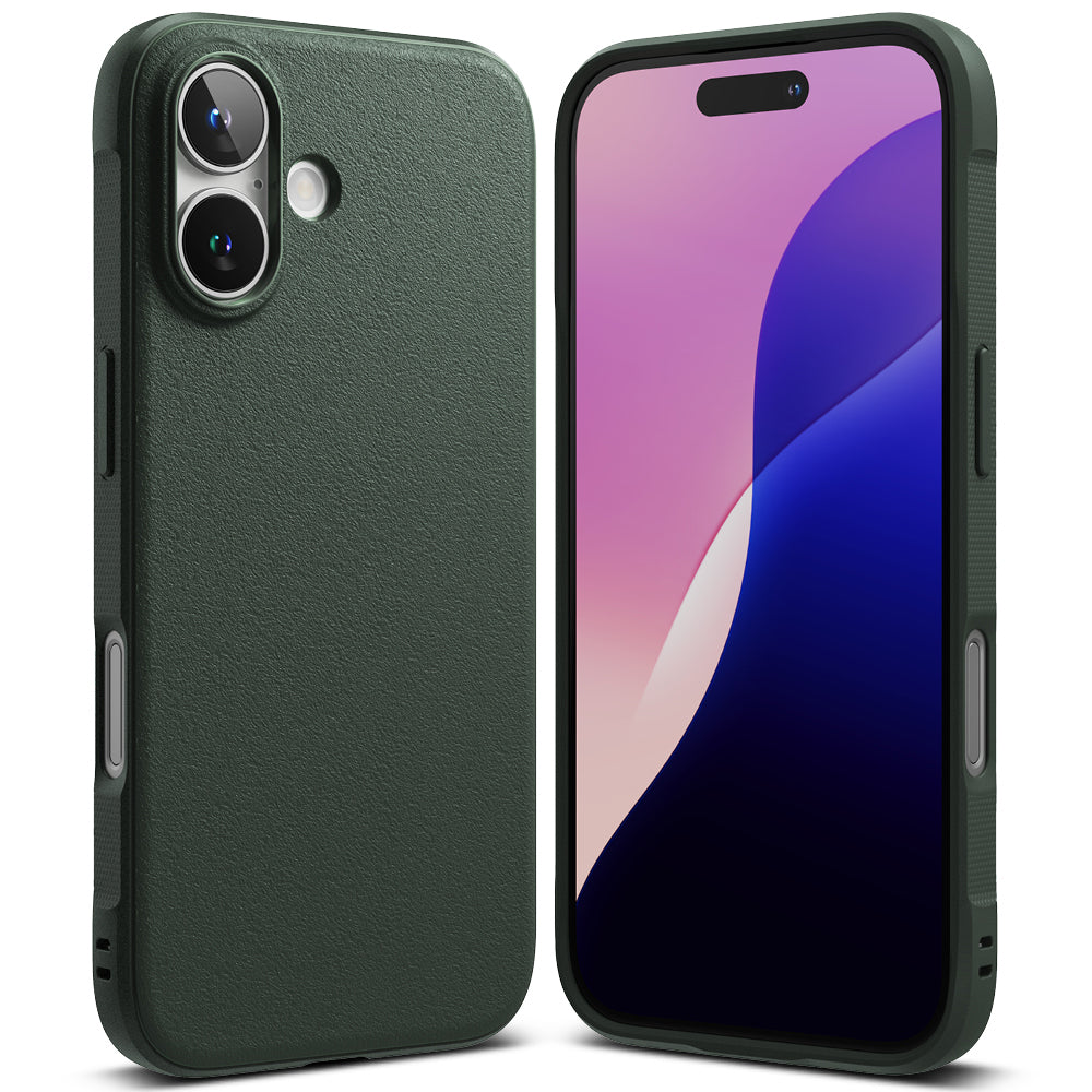 Ovitek za Apple iPhone 16, Ringke, Onyx, Temno zelen