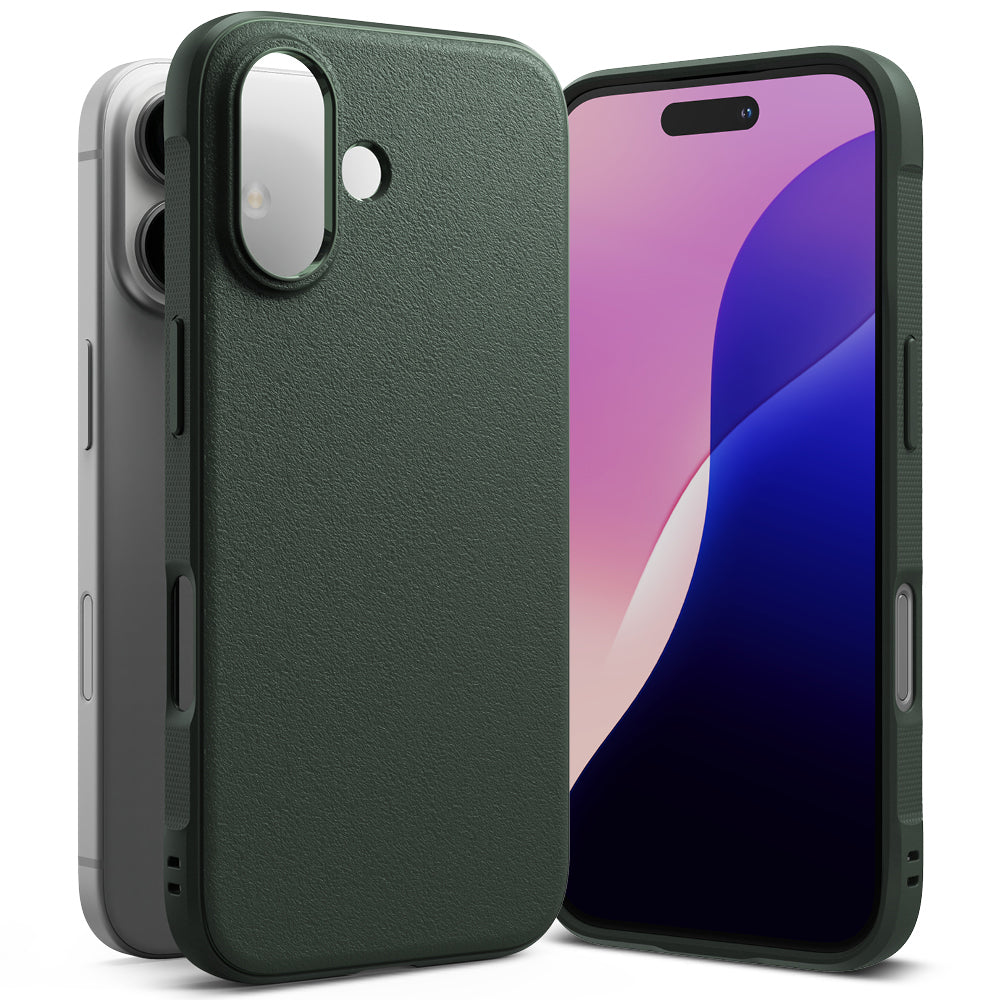 Ovitek za Apple iPhone 16, Ringke, Onyx, Temno zelen