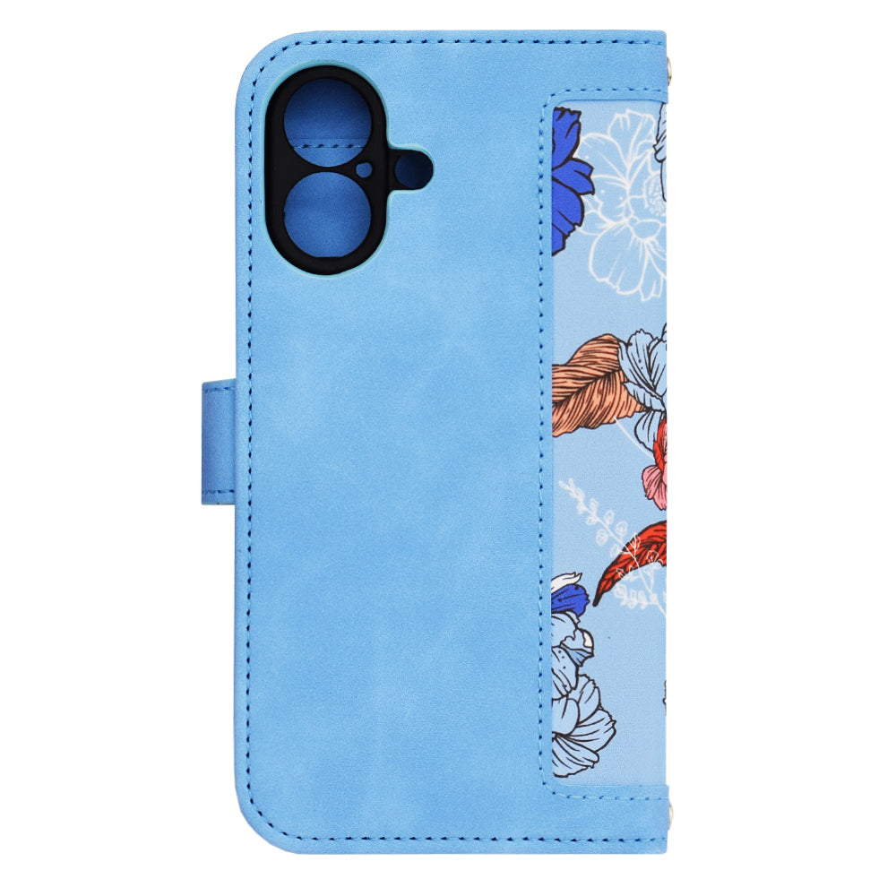 Ovitek za Apple iPhone 16, Techsuit, FlipCraft, modra