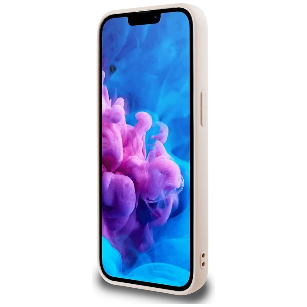 Ovitek za Apple iPhone 17e / 16e, Guess, 4G Script Logo, Roza