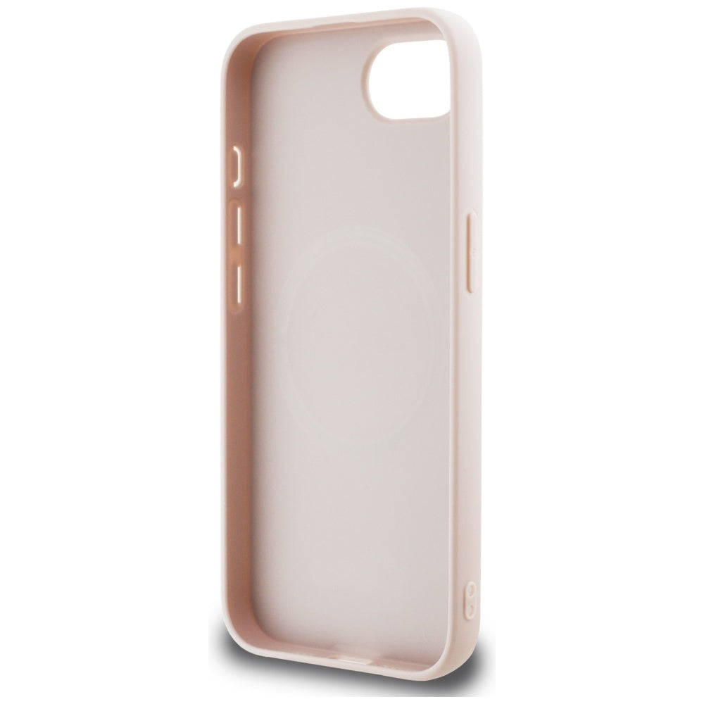 Ovitek za Apple iPhone 17e / 16e, Guess, 4G Script Logo, Roza