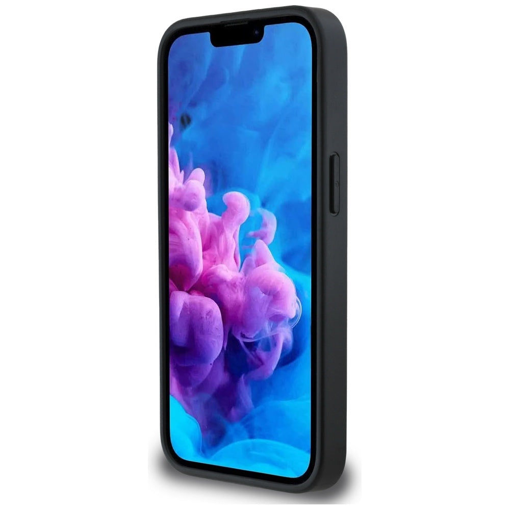 Ovitek za Apple iPhone 17e / 16e, Karl Lagerfeld, Monogram Karl's Head, Črna