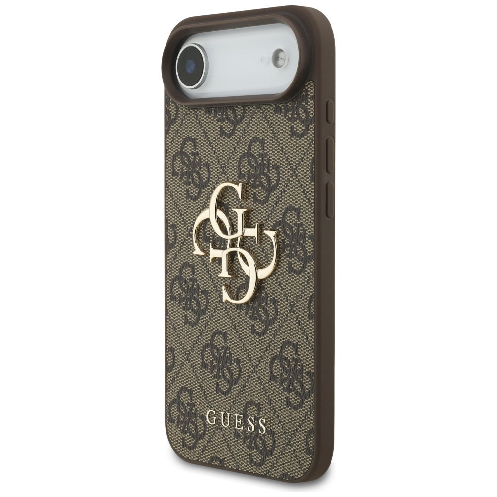 Ovitek za Apple iPhone 17 Air, Guess, 4G Big Logo, rjava