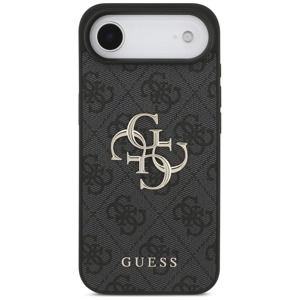 Ovitek za Apple iPhone 17 Air, Guess, 4G Big Logo, črn