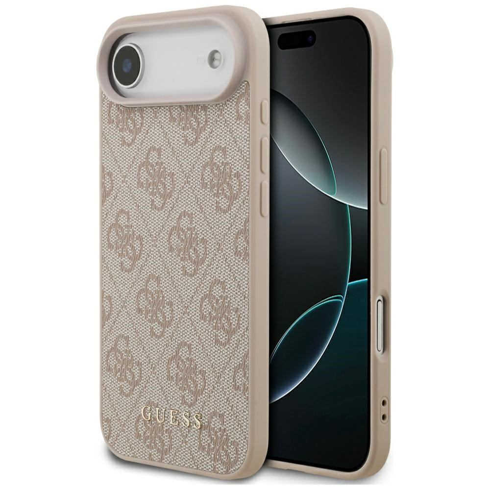 Ovitek za Apple iPhone 17 Air, Guess, 4G Classic, Roza