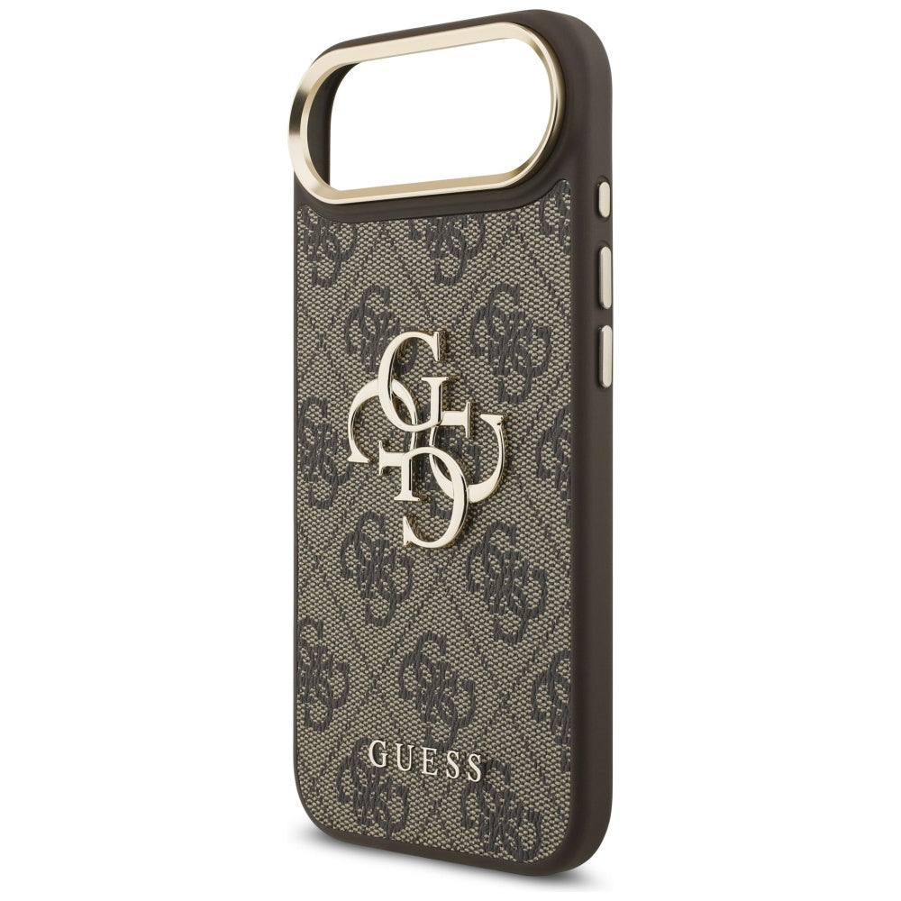 Ovitek za Apple iPhone 17 Air, Guess, Big 4G Logo Classic, Zlato rjava