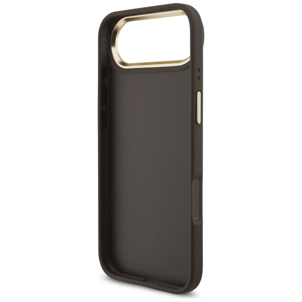 Ovitek za Apple iPhone 17 Air, Guess, Big 4G Logo Classic, Zlato rjava