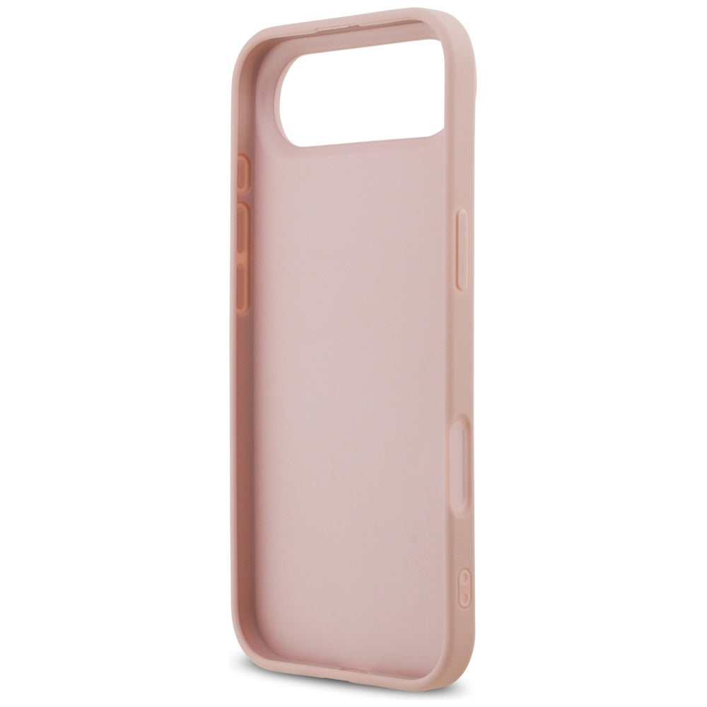 Ovitek za Apple iPhone 17 Air, Guess, Fixed Glitter Big 4G, Roza
