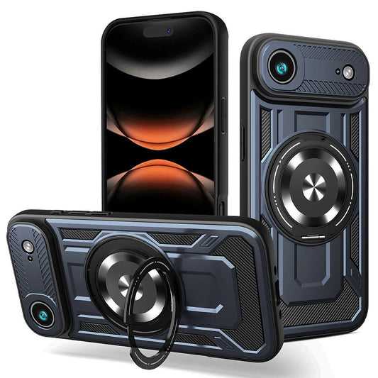 Ovitek za Apple iPhone 17 Air, Techsuit, RuggedCam, Modra