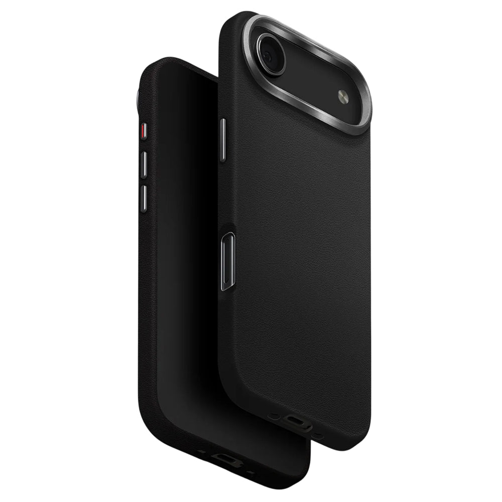 Ovitek za Apple iPhone 17 Air, UNIQ, Lyden Leatherette, črn