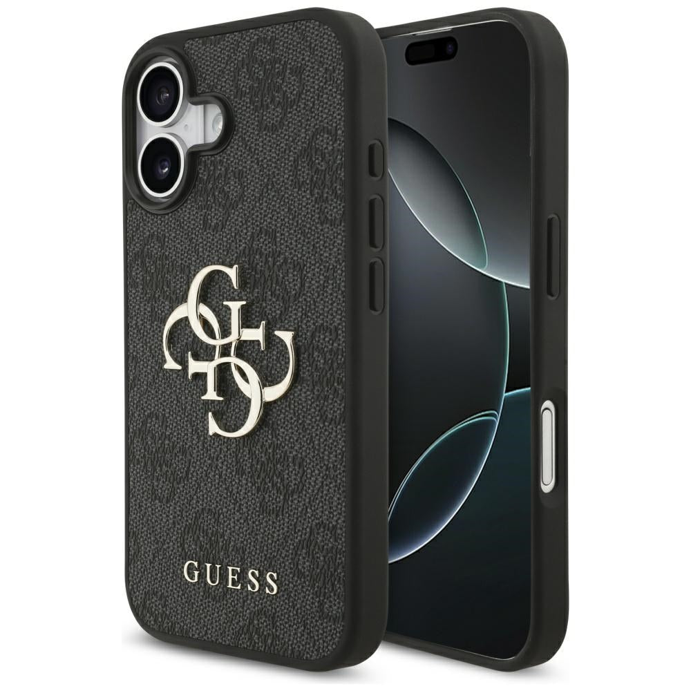 Ovitek za Apple iPhone 17, Guess, 4G Big Logo, črn