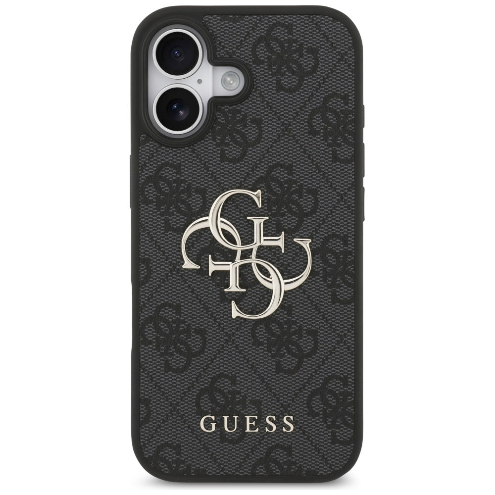 Ovitek za Apple iPhone 17, Guess, 4G Big Logo, črn
