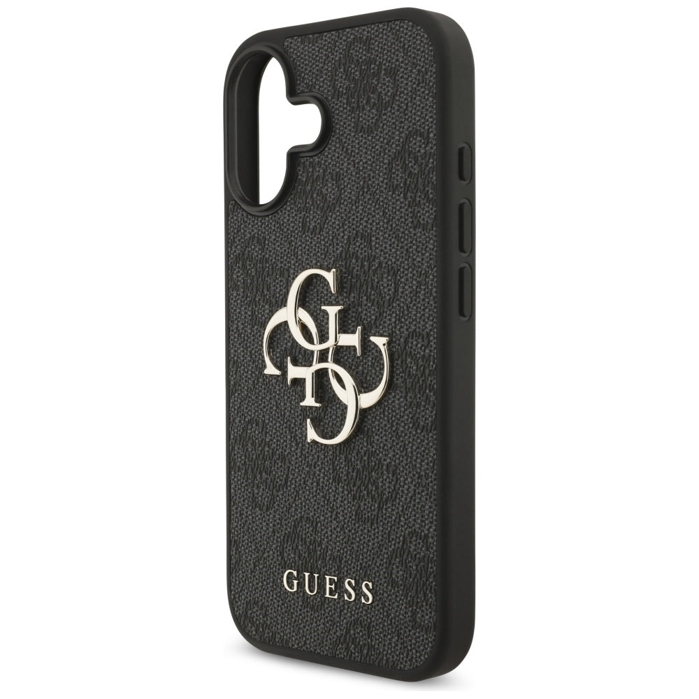 Ovitek za Apple iPhone 17, Guess, 4G Big Logo, črn