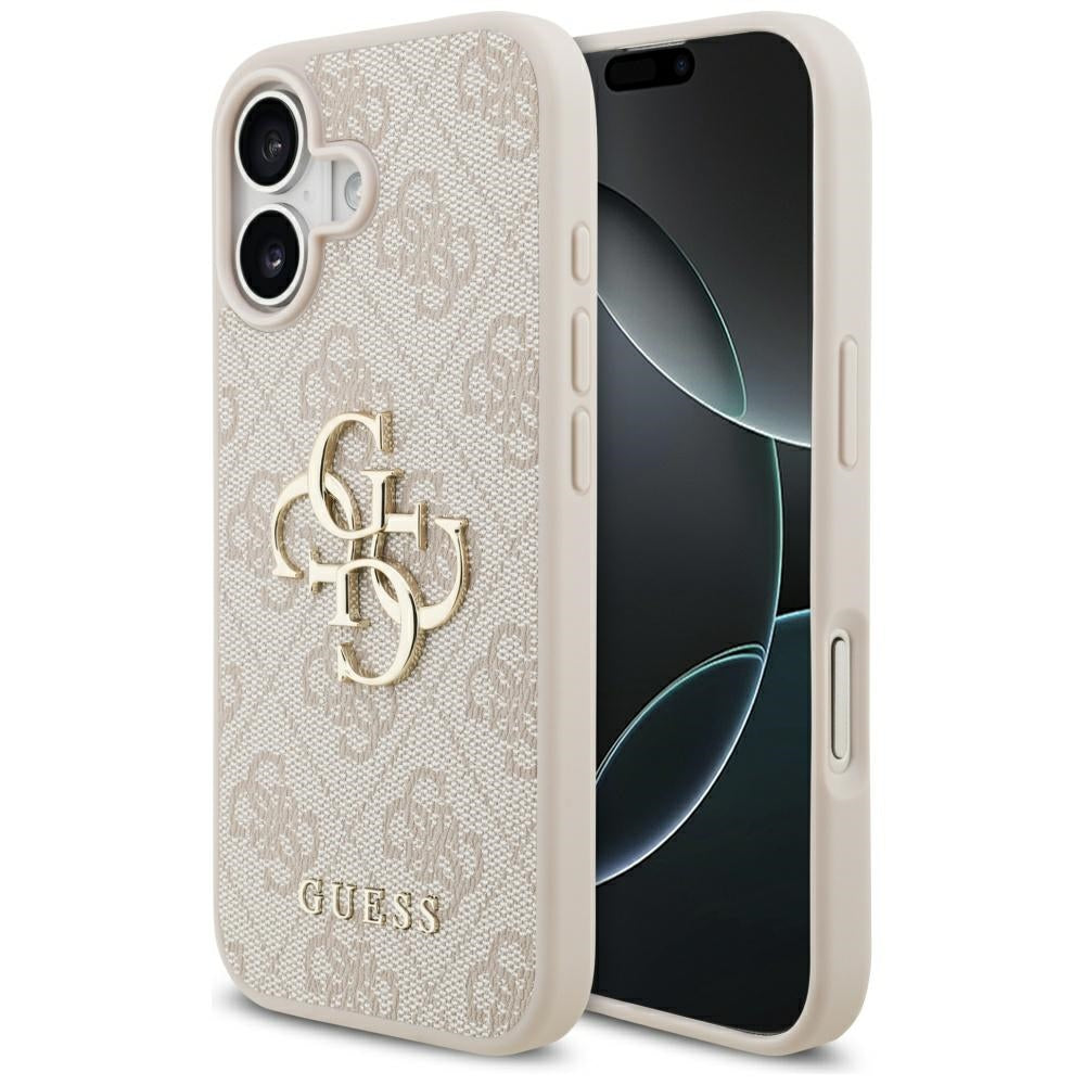Ovitek za Apple iPhone 17, Guess, 4G Big Logo, Roza