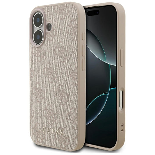 Ovitek za Apple iPhone 17, Guess, 4G Classic, Roza