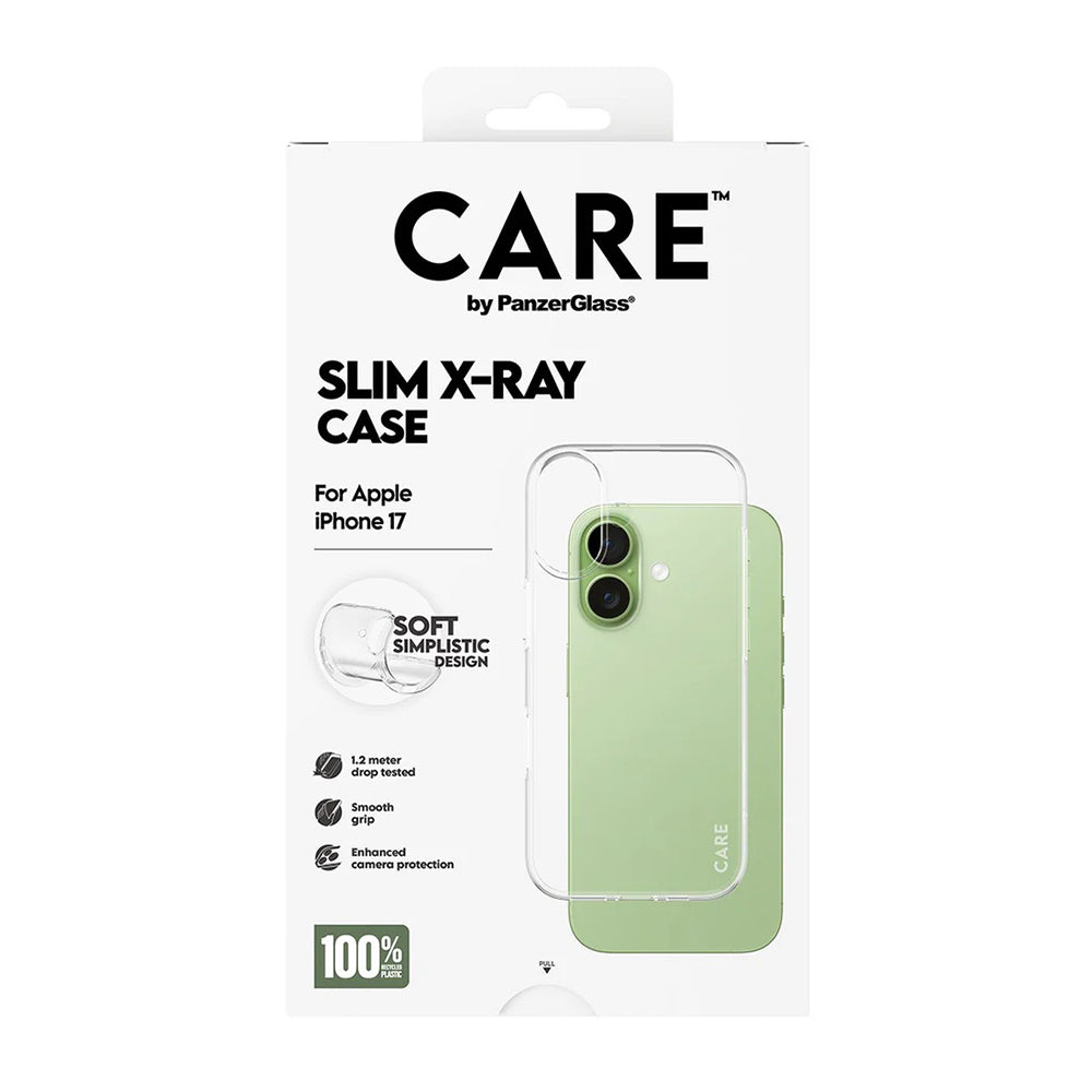 Ovitek za Apple iPhone 17, PanzerGlass, Care Fashionable X-ray, Prozoren