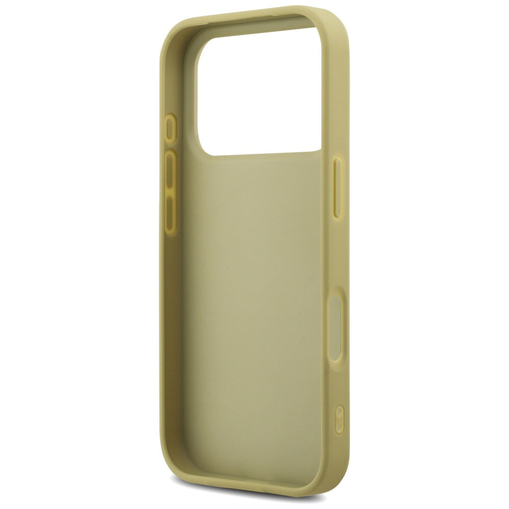 Ovitek za Apple iPhone 17 Pro, Guess, Fixed Glitter Big 4G, Zlat