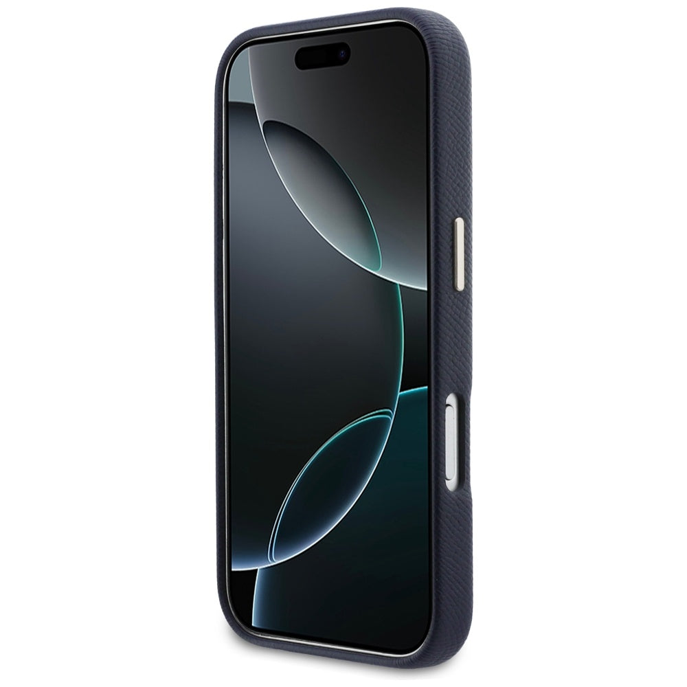 Ovitek za Apple iPhone 17 Pro, Guess, Resin Logo, Modra