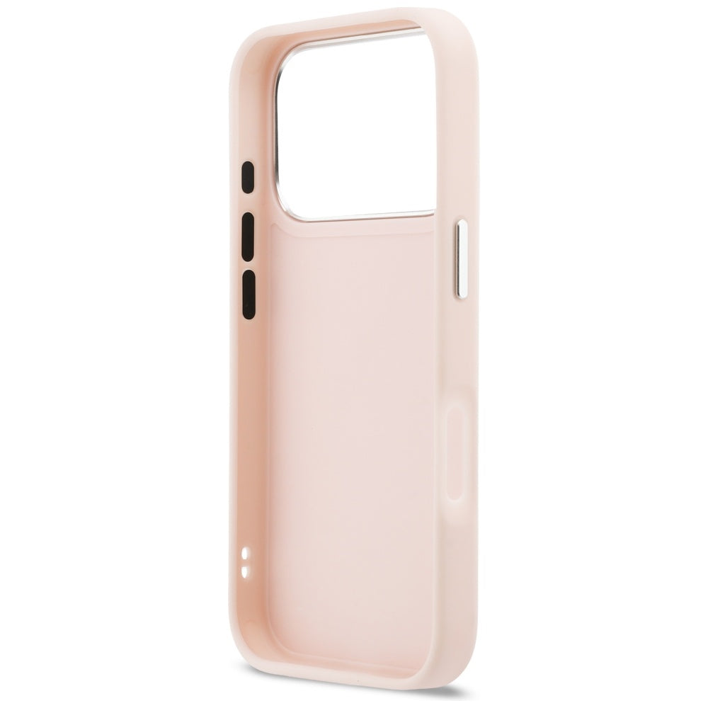 Ovitek za Apple iPhone 17 Pro, Karl Lagerfeld, Karl & Choupette Print with Pocket, Roza