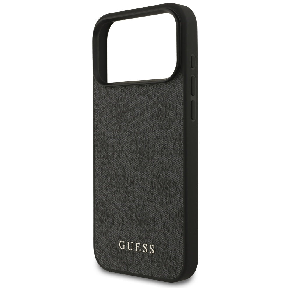 Ovitek za Apple iPhone 17 Pro Max, Guess, 4G Classic, črn