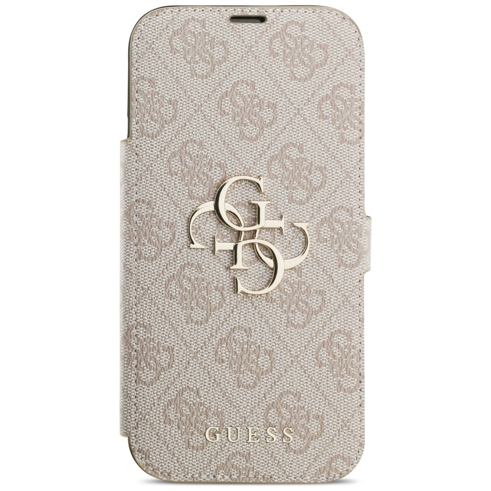 Ovitek za Apple iPhone 17 Pro Max, Guess, 4G Metal Logo, Roza