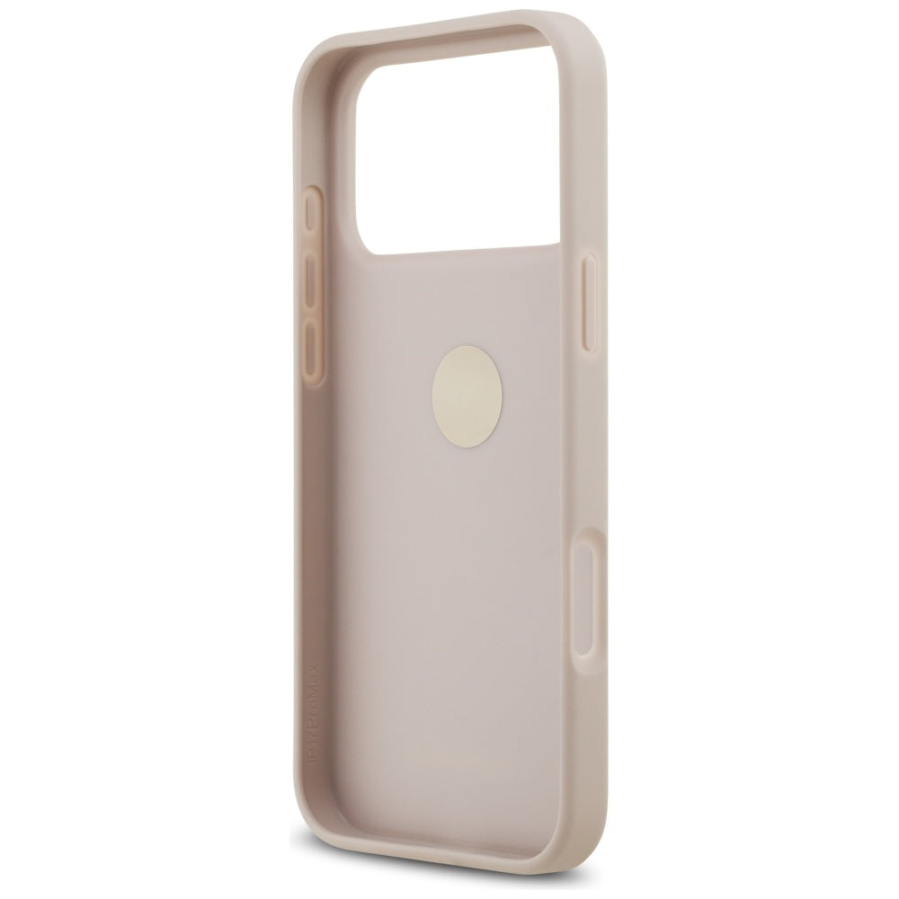 Ovitek za Apple iPhone 17 Pro Max, Guess, 4G Ring Stand, Roza