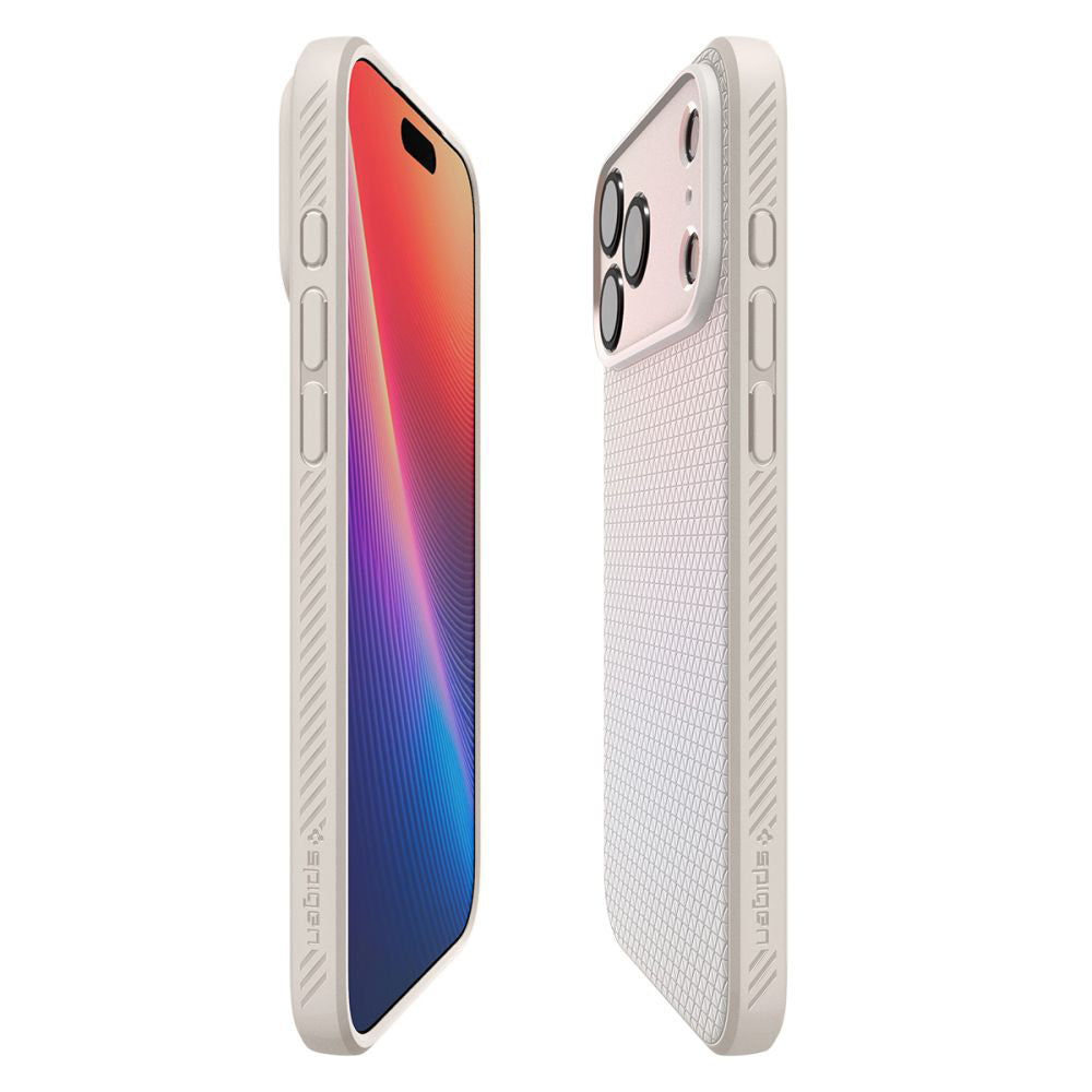 Ovitek za Apple iPhone 17 Pro Max, Spigen, Liquid Air, Bež