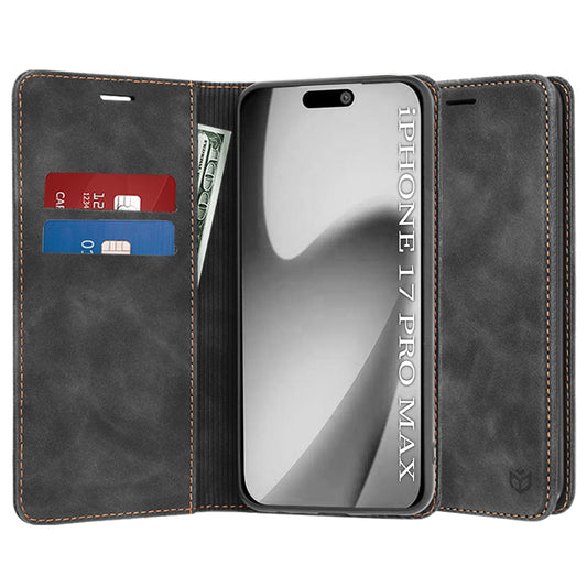 Ovitek za Apple iPhone 17 Pro Max, Techsuit, Confy, Črn