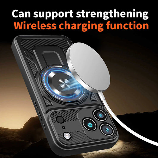 Ovitek za Apple iPhone 17 Pro Max, Techsuit, RuggedCam, Modra